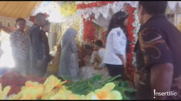 Evi Masamba pingsan di hari pernikahan.