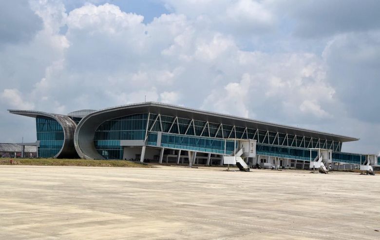 Bandara APT Pranoto memiliki ukuran runway 2.250 m x 45 m, taxiway berukuran 173 m x 23 m, apron 300 m x 123 m | DetikFinance | Istimewa/Kemenhub.