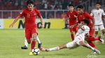 10 Pemain Indonesia Kalahkan UEA 1-0