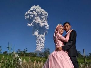Sutopo Cerita Bule Menikah Saat Gunung Agung Bali Erupsi