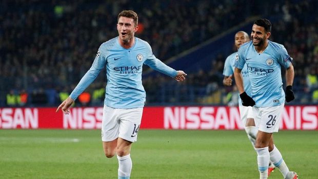 Manchester City mengalahkan tuan rumah Shakhtar Donetsk dengan skor 3-0. (