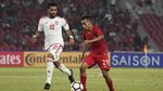 10 Pemain Indonesia Kalahkan UEA 1-0