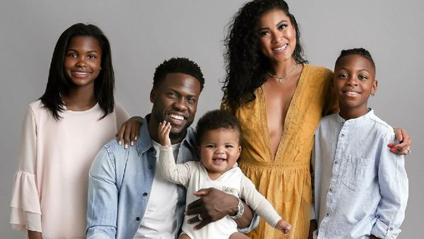 Hangatnya Kebersaman Keluarga Komedian Kevin Hart