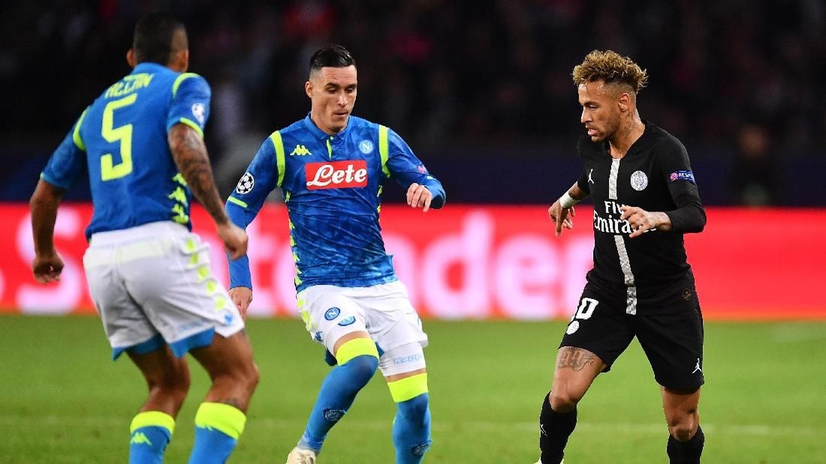 Pertandingan PSG vs Napoli di matchday ketiga Liga Champions beberapa waktu lalu. (Foto: Justin Setterfield/Getty Images)
