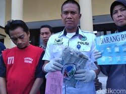 Polisi Amankan Pengedar Jaringan Lapas, 1 Kg Ganja Disita