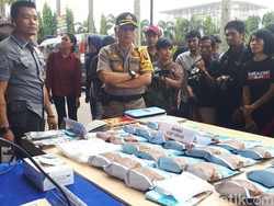 Kurir di Pekanbaru Dibekuk, 8 Kg Sabu-18 Ribu Butir Ekstasi Disita