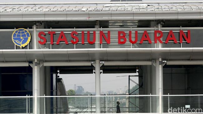 Stasiun Buaran yang Baru Uji Coba Hari Ini Stasiun Buaran yang Baru Uji Coba Hari Ini