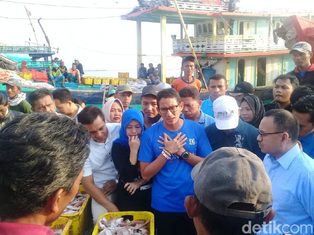 Sandiaga Bakal Permudah Izin Melaut, Nelayan: Tebar Pesona Sandiaga Bakal Permudah Izin Melaut, Nelayan: Tebar Pesona