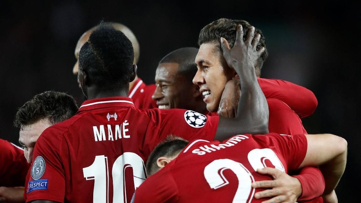 Sadio Mane dan Roberto Firmino akhiri puasa gol (Carl Recine/Reuters)