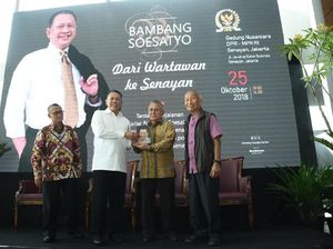 Kisah Dari Wartawan ke Senayan Bamsoet Dituangkan dalam Buku