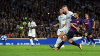 Terus menggempur Inter, Barca mencetak gol keduanya di menit ke-83 lewat sepakan Jordi Alba. Foto: David Ramos/Getty Images