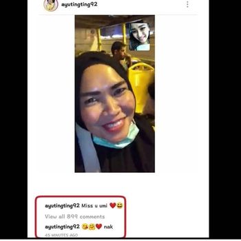 Postingan Ayu Ting Ting