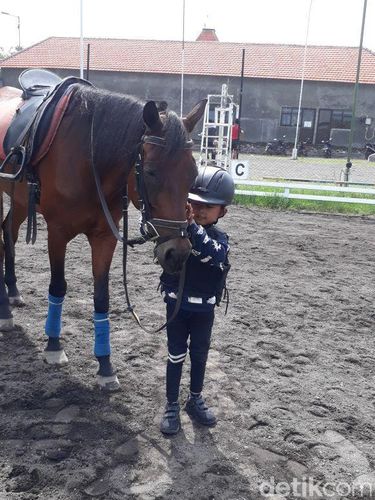 Tengok Kiprah Zahlul, Atlet Muda Sidoarjo Bangun Sekolah Berkuda
