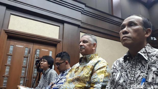 Dirut PT PLN Sofyan Basir di persidangan