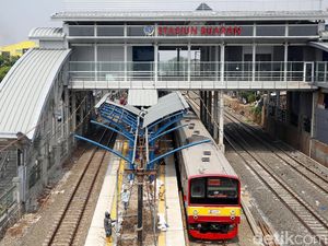 Melihat Progres Pembangunan Stasiun Buaran di Jakarta Timur
