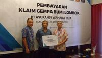 Aswata Cairkan Klaim untuk Korban Gempa Lombok