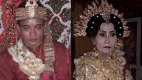 Momen Pernikahan Pria Lajang 25 Tahun dan Wanita 65 Tahun di Sulsel
