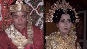 Momen Pernikahan Pria Lajang 25 Tahun dan Wanita 65 Tahun di Sulsel