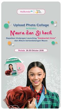 Si Kecil Mau Ketemu Langsung dengan Naura? Cek Caranya di Sini