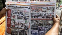 Tapi seiring perubahan zaman, BOLA pun mengikuti jejak para pesainganya, yakni perlahan ditinggalkan para pembacanya dan akhirnya karena berbagai faktor internal serta eksternal, mereka pun tutup per Oktober ini. (Pradita Utama/detikSport)