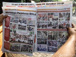 Tapi seiring perubahan zaman, BOLA pun mengikuti jejak para pesainganya, yakni perlahan ditinggalkan para pembacanya dan akhirnya karena berbagai faktor internal serta eksternal, mereka pun tutup per Oktober ini. (Pradita Utama/detikSport)