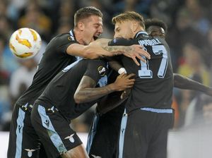 Hasil Liga Europa: Lazio Bungkam Marseille 3-1