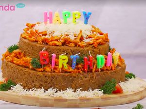 Resep Kue Mi Goreng Ayam Balado, Kue Unik Buat Ultah Nih