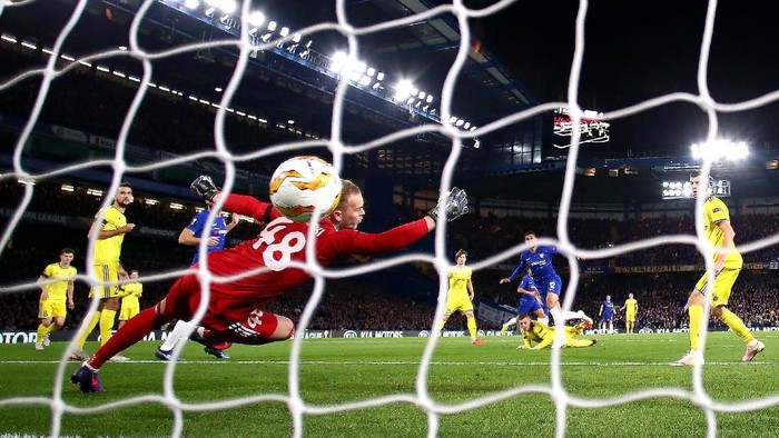 Hasil Liga Europa: Chelsea Benamkan BATE 3-1