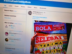 Tabloid Bola Resmi Tamat, Netizen Berduka
