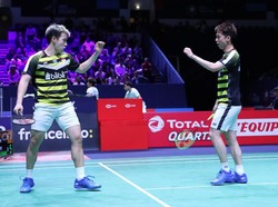 Kevin/Marcus ke Semifinal Prancis Terbuka, Tontowi/Liliyana Tersingkir