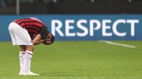 Namun, gol Cutrone tak mampu menyelamatkan Milan dari kekalahan. (Foto: Marco Luzzani/Getty Images)