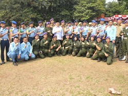 Kunjungi Kemah Menwa, Ketua MPR Kampanyekan Friendly Competition