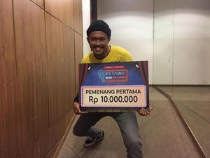 Selamat! Sastra Silalahi Jadi Pemenang Ketawa Detik Ini Juga
