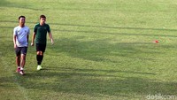 Egy Maulana Vikri hadir dalam latihan. Dalam pertandingan sebelumnya, pemain asal Medan itu sempat mengalami masalah pada otot paha kanannya. 