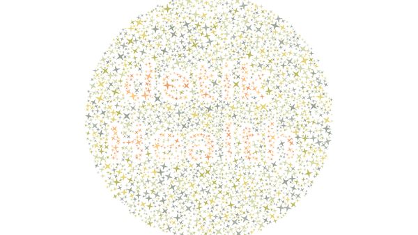 Tes Buta Warna, Kamu Bisa Melihat Kata Tersembunyi di Gambar Ini?