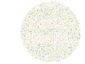 Tes Buta Warna, Kamu Bisa Melihat Kata Tersembunyi di Gambar Ini?