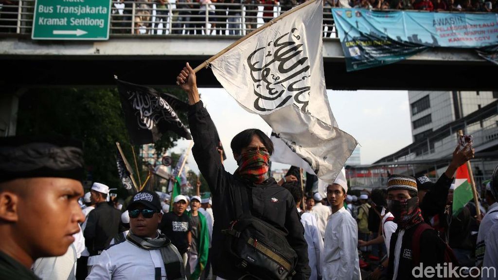 Potret Aksi Bela Tauhid di Jakarta