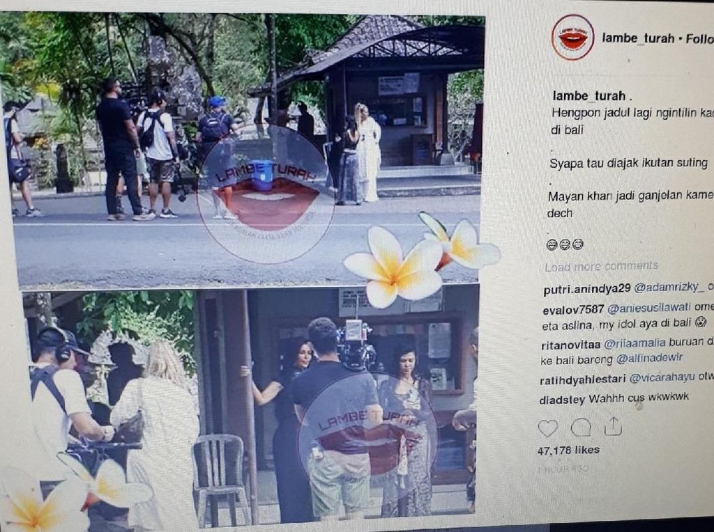 Momen-momen Liburan Keluarga Kardashian di Bali Momen-momen Liburan Keluarga Kardashian di Bali