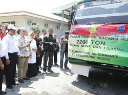 Mentan Lepas Ekspor Benih Kangkung dan Benih Jagung ke China