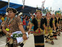 2.230 Penari Hudoq Catatkan Rekor MURI