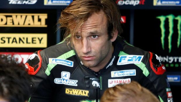 Johann Zarco gagal finis di MotoGP Australia 2018 setelah menabrak Marc Marquez.