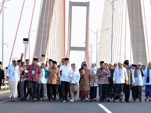 Jokowi Bantah Gratiskan Jembatan Suramadu Terkait Pilpres