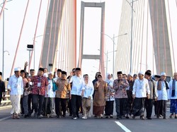 Jokowi Bantah Gratiskan Jembatan Suramadu Terkait Pilpres