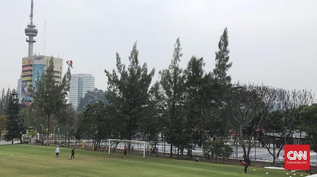 Pemain Timnas Indonesia U-19 menjalani latihan adu penalti.