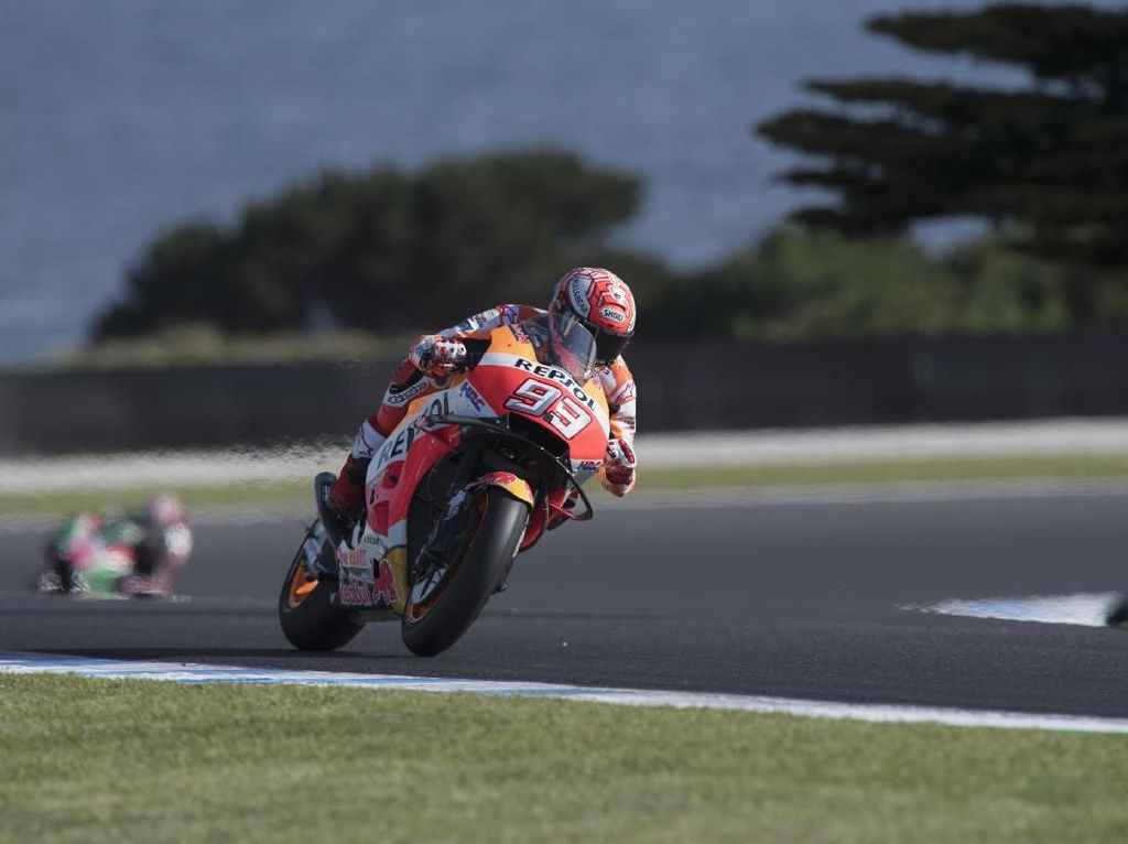 Marquez Tercepat di Latihan Bebas Ketiga MotoGP Australia Marquez Tercepat di Latihan Bebas Ketiga MotoGP Australia