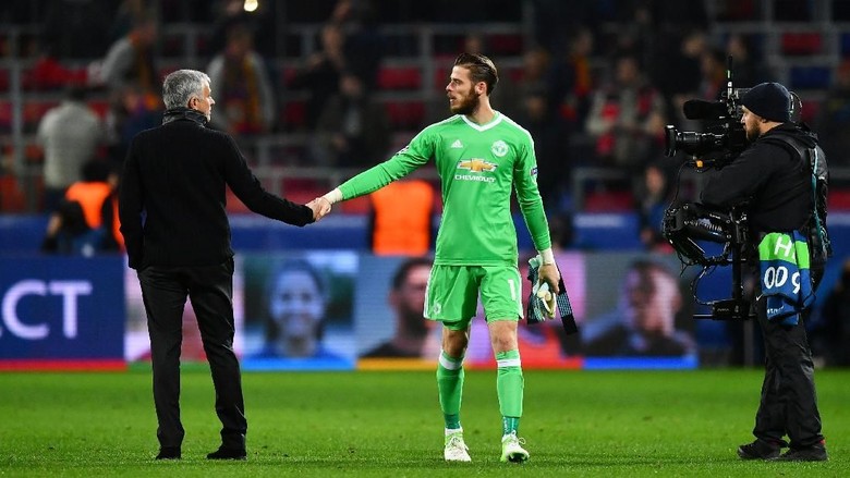 Mourinho Ragu De Gea Akan Perpanjang Kontrak di MU