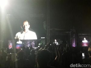 Megadeth Bawakan Dua Lagu Favorit Jokowi