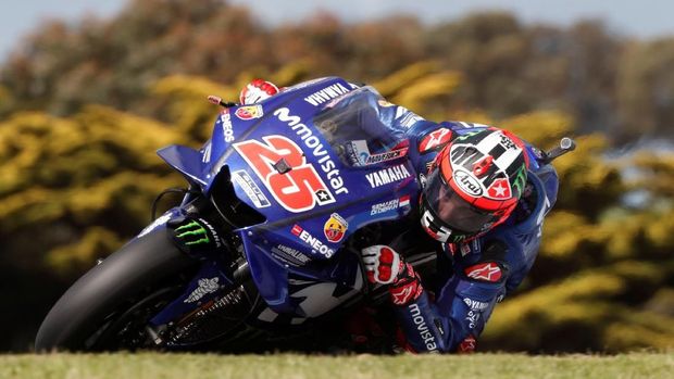 Maverick Vinales bakal jadi pesaing utama Marc Marquez di Philipp Island.