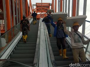 Stasiun LRT Palembang DJKA Beroperasi Lagi Senin