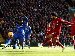 Gol Salah Bawa Liverpool Memimpin atas Cardiff di Babak I